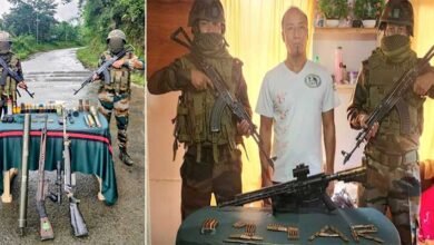 Mizoram: Assam Rifles Seize M4 Rifle and Ammunition in Mizoram Border Operation