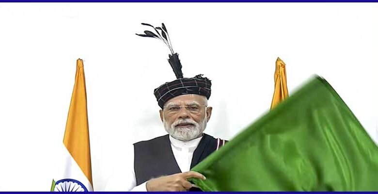 PM Modi Inaugurates and Lays Foundation Stones for Projects Worth Rs 9,000 Crore in Mizoram