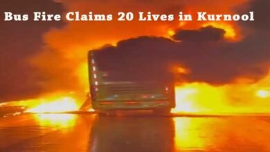 Luxury Sleeper Volvo Bus Fire Claims 20 Lives in Kurnool