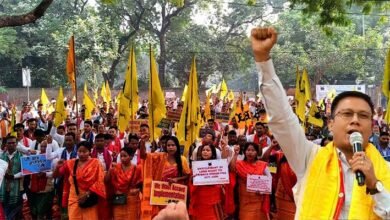 New Delhi- Bodo Groups Protest at Jantar Mantar