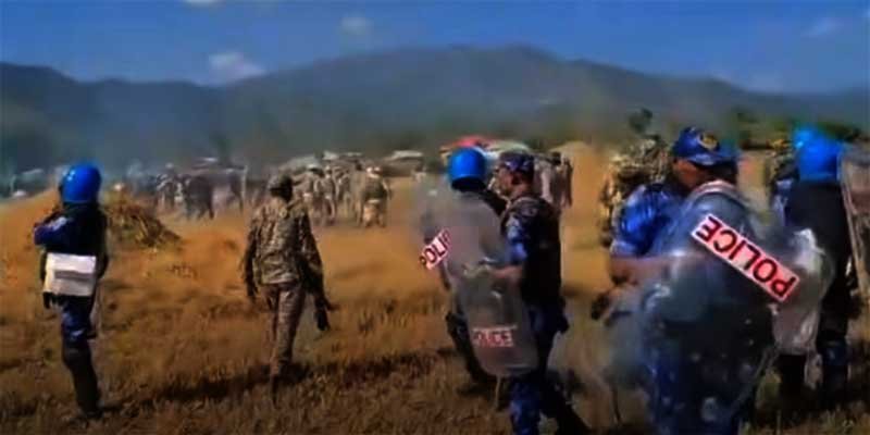 Manipur: Clash Erupts Between IDPs and Security Forces in Imphal