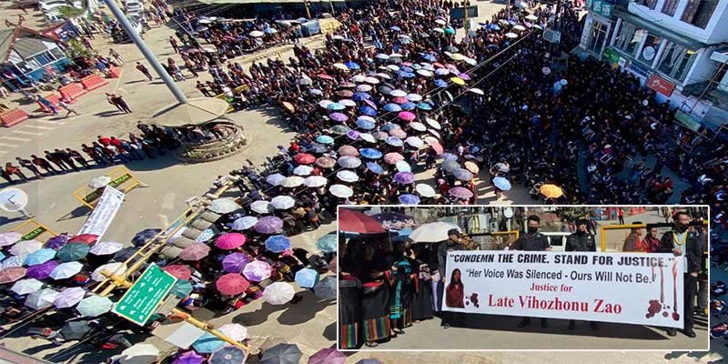 Nagaland: Thousands Rally in Kohima for Justice in Zao Murder