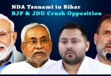 NDA Tsunami in Bihar: BJP & JDU Crush Opposition, Nitish Eyes 5th Term CM!