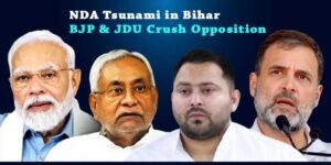 NDA Tsunami in Bihar: BJP & JDU Crush Opposition, Nitish Eyes 5th Term CM!
