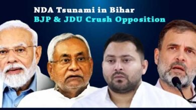 NDA Tsunami in Bihar: BJP & JDU Crush Opposition, Nitish Eyes 5th Term CM!