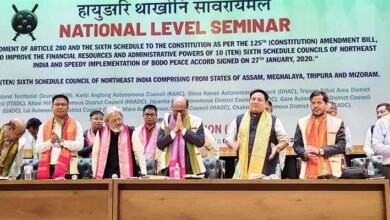 Protests in Delhi Over Pending Bodo Accord