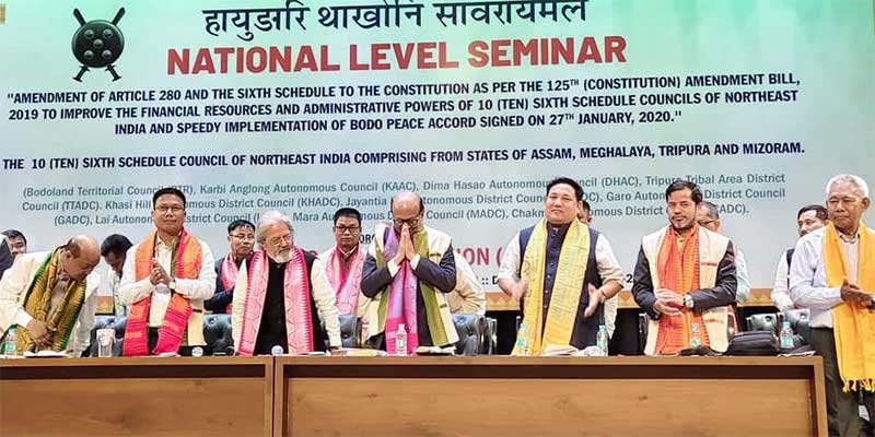 Protests in Delhi Over Pending Bodo Accord