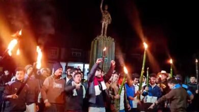 Bodo's Torchlight March Opposes Assam’s ST Decision