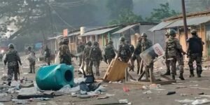 Assam: Army Flag March in West Karbi Anglong After Violence