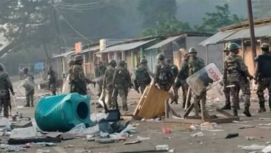 Assam: Army Flag March in West Karbi Anglong After Violence