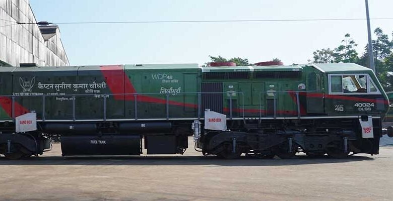 Assam: NFR Names Locomotive After Kirti Chakra Awardee