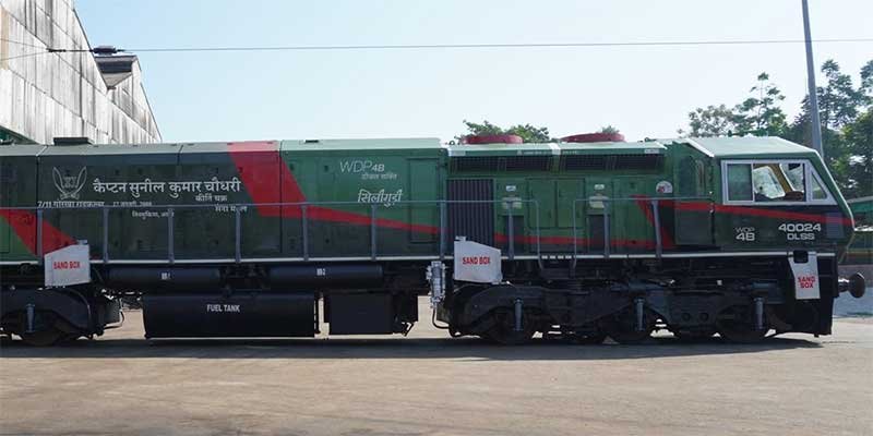 Assam: NFR Names Locomotive After Kirti Chakra Awardee