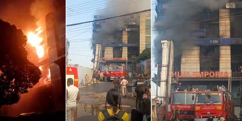 Assam: Sohum Emporia blaze tamed after 36 hours in Guwahati