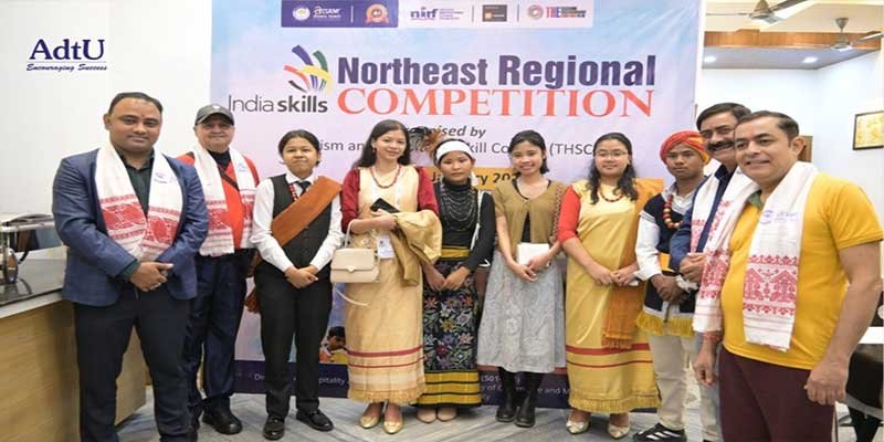 Assam down town University Hosts IndiaSkills NE Meet
