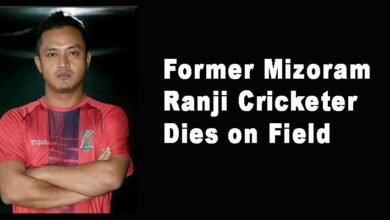 Former Mizoram Ranji Cricketer Dies on Field