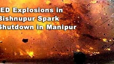 IED Explosions in Bishnupur Spark Shutdown in Manipur