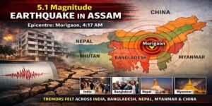 5.1-Magnitude Earthquake Jolts Assam