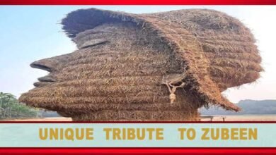 Unique tribute: Bhelaghar shaped like late Zubeen Face