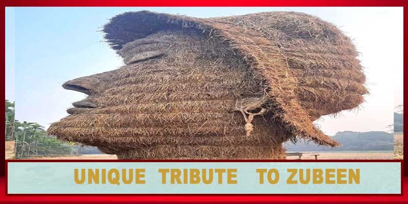 Unique tribute: Bhelaghar shaped like late Zubeen Face