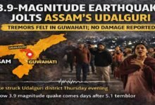 Second Earthquake in Assam within four days