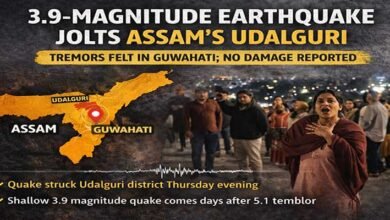 Second Earthquake in Assam within four days