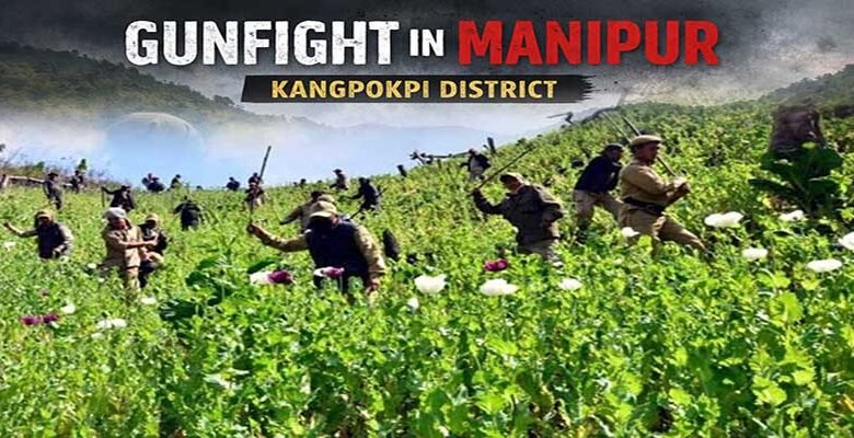 Gunfight erupts between armed groups in Kangpokpi