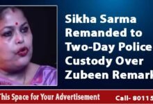 Sikha Sarma Remanded to Two-Day Police Custody Over Zubeen Remarks