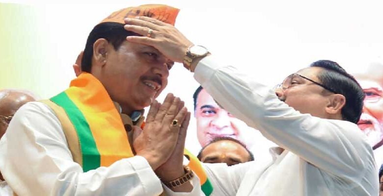 Former Assam Congress Chief Bhupen Borah Joins BJP