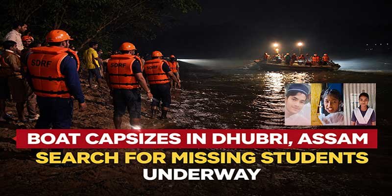 Assam: Boat Capsizes in Dhubri, One Student Dead, Two Missing