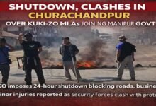 Manipur: Churachandpur Tense as Shutdown, Clashes Reported