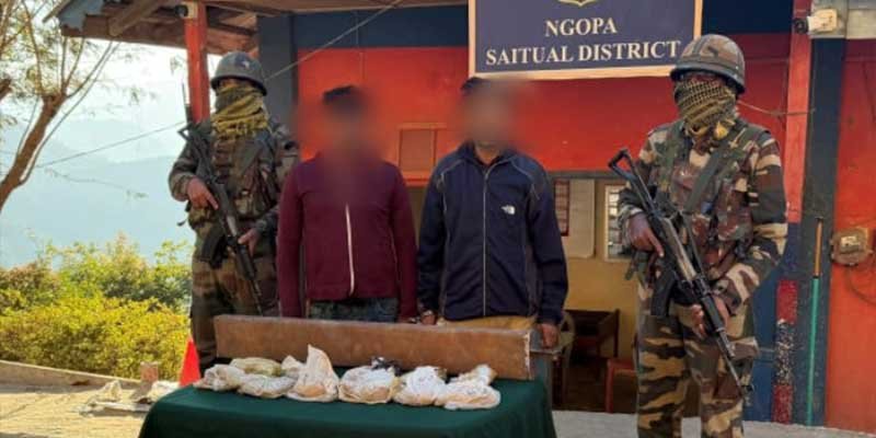 Morphine Worth Rs 3.5 Crore Seized in Mizoram