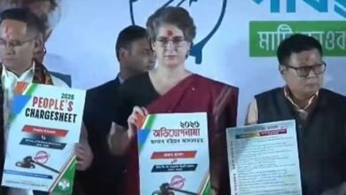 Priyanka Gandhi Releases Charge Sheet Against Assam Govt