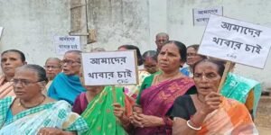 Tripura Health Workers Protest Over Mass Terminations
