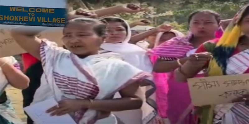 Tensions Rise Along Assam–Nagaland Border in Golaghat