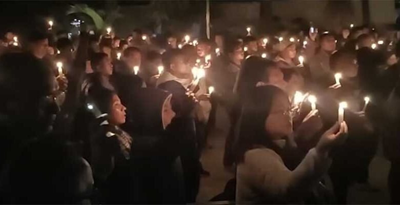 Manipur: Thousands Attend Vigil for Late MLA Vungzagin Valte