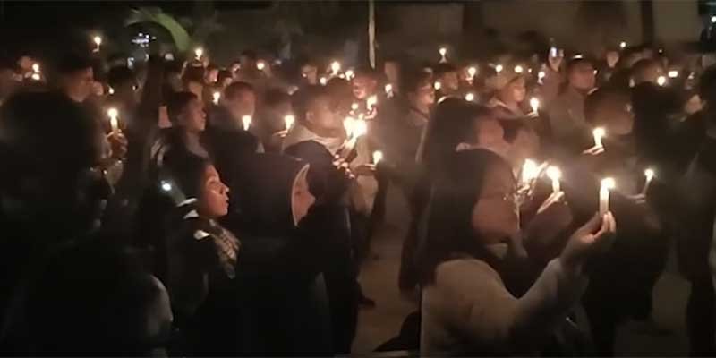 Manipur: Thousands Attend Vigil for Late MLA Vungzagin Valte