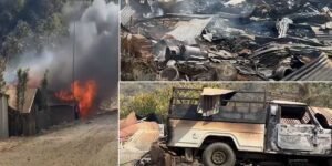 Manipur: Houses Burn as Tension Flares in Ukhrul