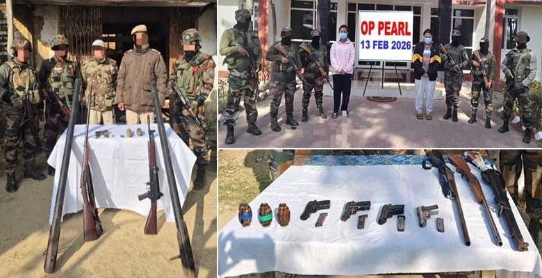 Six Militants including two women Held in Manipur Counter-Insurgency Ops