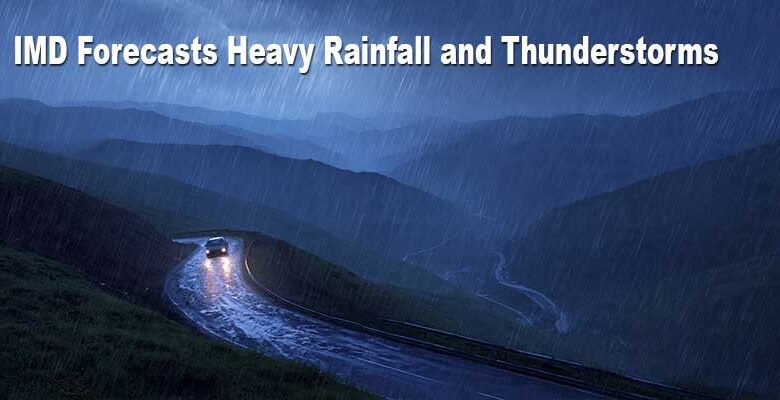 Northeast India Weather Report: IMD Forecasts Heavy Rainfall and Thunderstorms on March 14, 2026