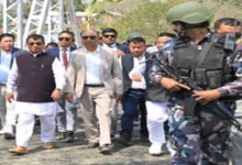 Manipur CM Inaugurates Itham–Moirangpurel Bridge Work