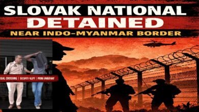 Mizoram: Slovak National Detained for Alleged Illegal Attempt to Cross into Myanmar