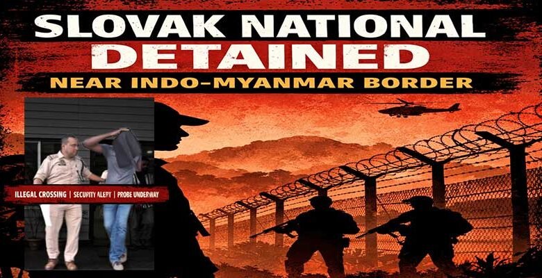 Mizoram: Slovak National Detained for Alleged Illegal Attempt to Cross into Myanmar