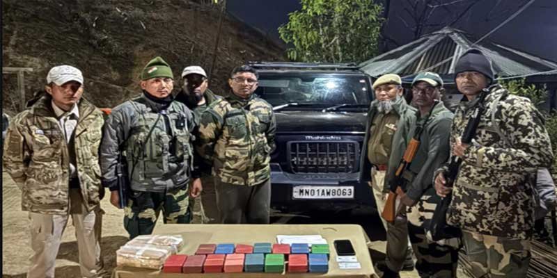Manipur: WY Tablets, Brown Sugar Recovered During Highway Check