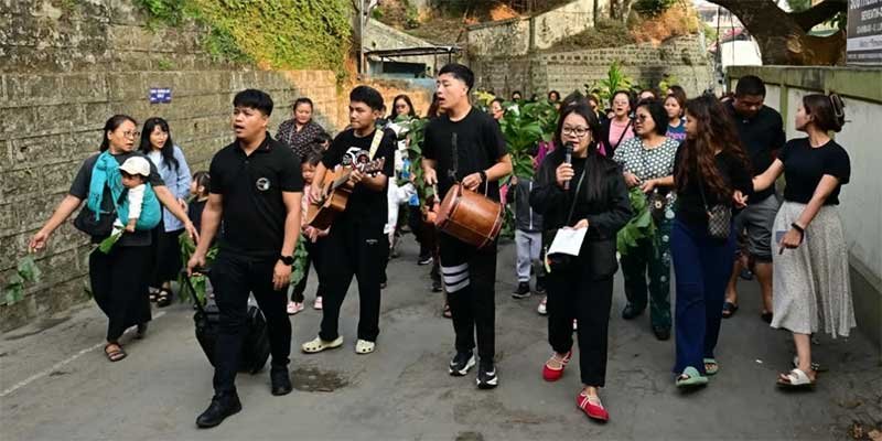 Children Lead Palm Sunday Celebrations in Mizoram