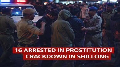 Meghalaya: 16 Arrested in Shillong Prostitution Crackdown