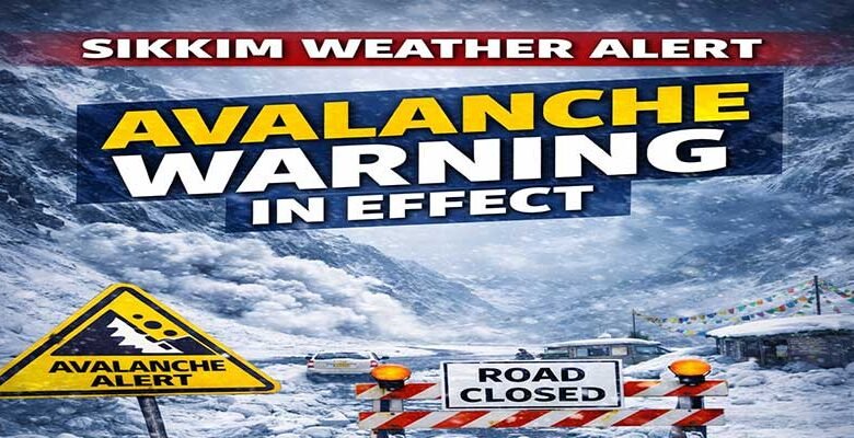 Authorities Warn of Avalanche Risk in Sikkim