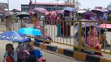 Manipur: CM Convoy Blocked in Thoubal Amid Protests