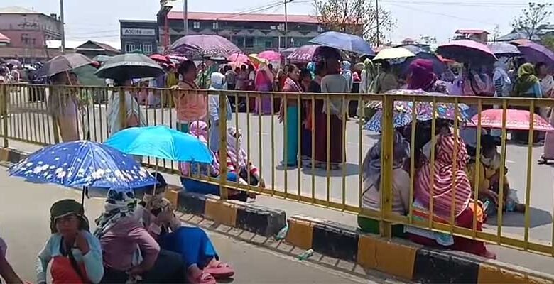 Manipur: CM Convoy Blocked in Thoubal Amid Protests