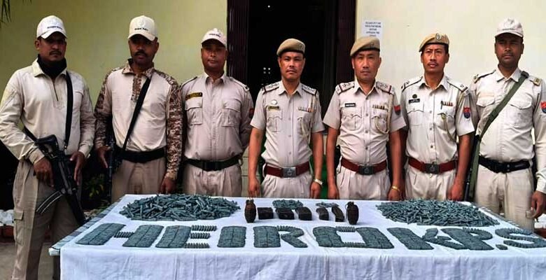 Grenades, IEDs Seized in Multiple Operations by Manipur Police