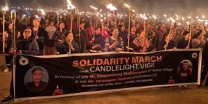 Manipur Paralysed by Shutdowns, Protests, Candlelight Vigils